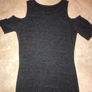 Gray Knit Dress for a Night Out!